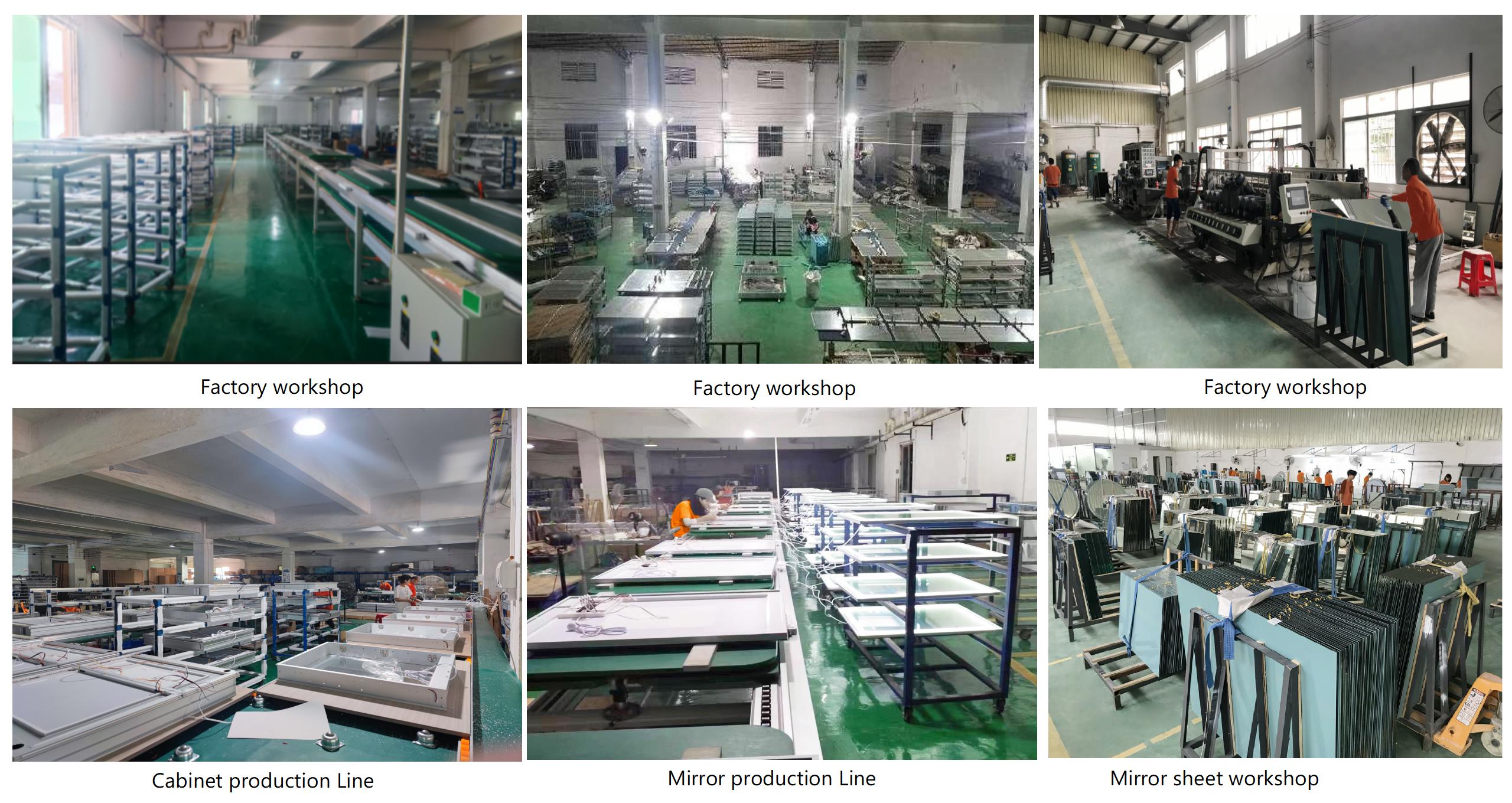 Divas LED mirror sandblasting and light pattern processing