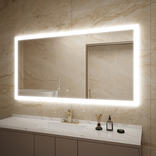Bathroom Backlit Mirror